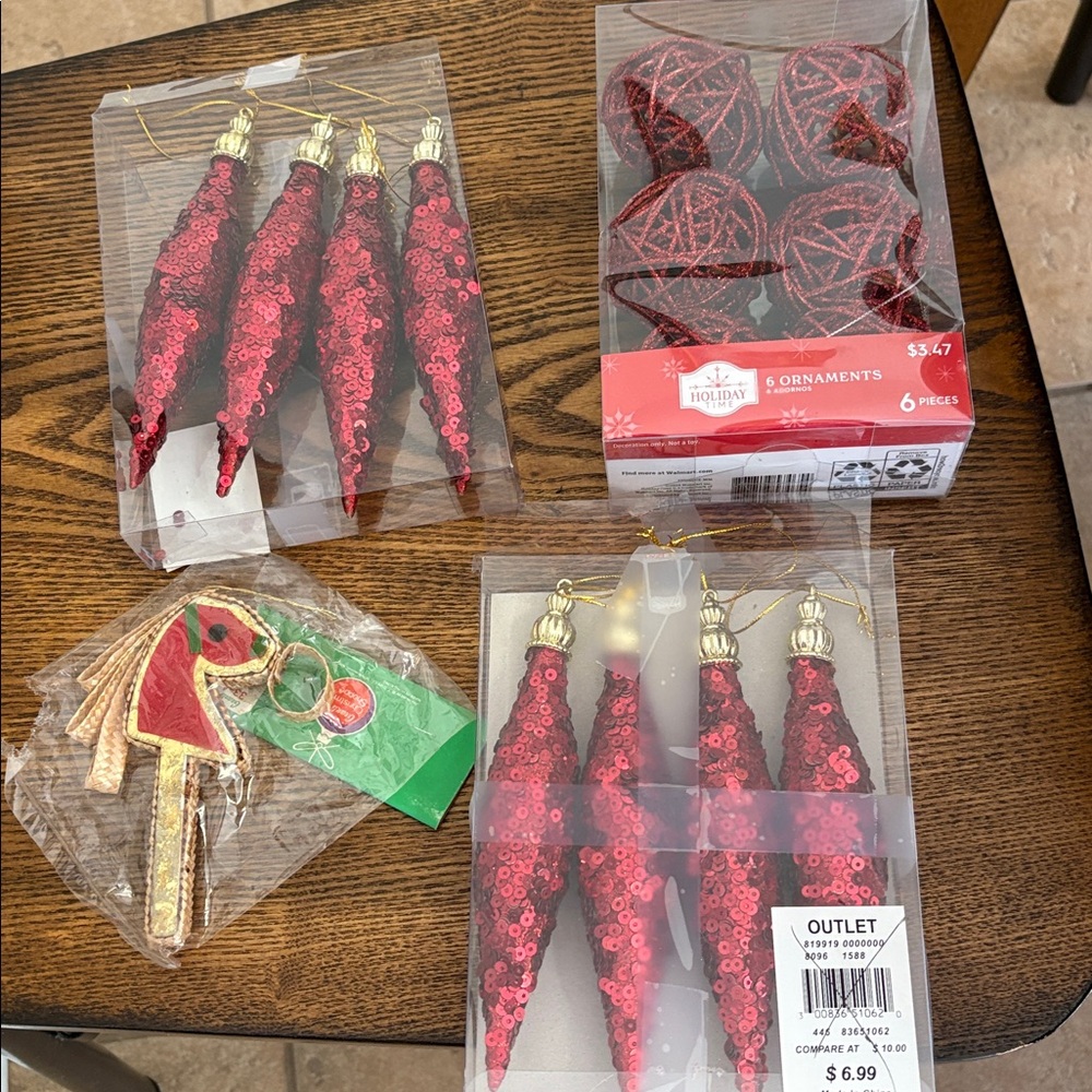 Bundle of Christmas Ornaments